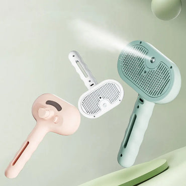 3 in 1 Cat Steam Brush Pet Spray Hair Removal Comb Cat Hair Brush Dog Brush for Shedding & Grooming for Cats Dogs Small Animals