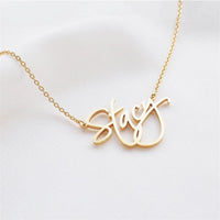 DODOAI 925 Sterling Silver Name Necklace Custom Necklaces Jewelry Personality Letter Choker Necklaces with Name for Women Girls
