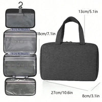 Travel Hanging Toiletry Bag Water-proof Cosmetic Storage Bag Bathroom Beauty Wash Bag AccessoryTowel Bag Wet Dry Separated Bag