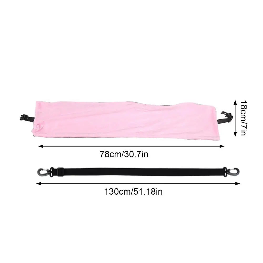 Fillable Neck Pillows For Travel Velvet Soft Neck Pillowcase Clothes Packable Lightweight Portable U Shaped Pillow for car