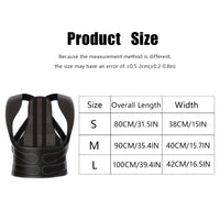 Back Brace Posture Corrector For Unisex Shoulder Straightener Adjustable Full Back Support Upper Hunchback Spine Corrector