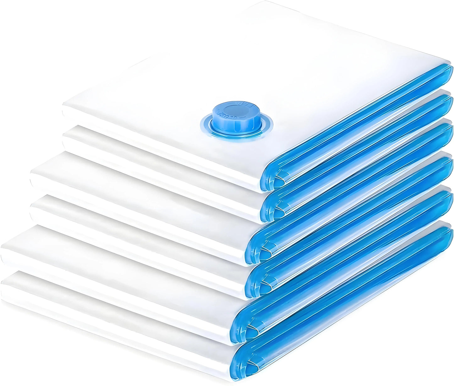 Vacuum Storage Bags, Vacuum Sealing Bags Clothes Organizer, Compression Pack Bag Fit Clothing Bedding - Travel Vacuum Bags