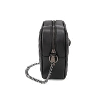 2024 Women's Heart-Shaped Herringbone Crossbody Bag with Eagle and Bird Head Shoulder Bag Chain Purse