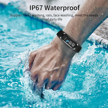 LIGE Amoled Smart Watch Men Smart Band Women Heart Rate Smartwartch Waterproof Smart Bracelet Sport Couple Smart Wristband 2025