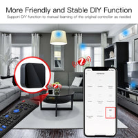 ZigBee Smart IR Remote Control Works with Alexa Google Home Infrared IR Remote Controller Powered by Tuya for Smart Home