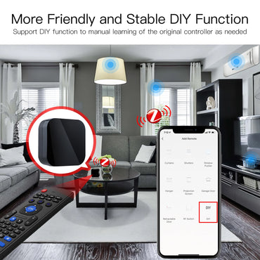 ZigBee Smart IR Remote Control Works with Alexa Google Home Infrared IR Remote Controller Powered by Tuya for Smart Home