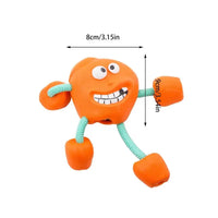 Rubber Dog Toys Squeaky Indestructible Rubber Dog Toys Funny Super Chewer Dog Toy For Aggressive Chewers Interactive Pet Toy For