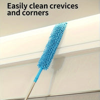 1pc Ceiling Fan Cleaner Dusters with Extension Pole, Dust Removal Brush Ceiling Fan Duster for High Ceilings, Fans, Furniture