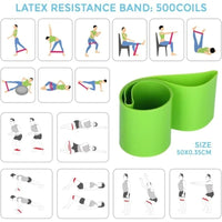 Yoga Sets for Women Pilates at Home Equipment Pilates Magic Ring Booty Bands for Working Out Glutes Yoga Ball 25cm Figure 8 Resi