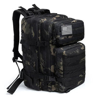 45L Tactical Backpack Large Capacity Outdoor Rucksack 3 Day Fitness Hiking Bag Hiking Camping Gear Backpacks