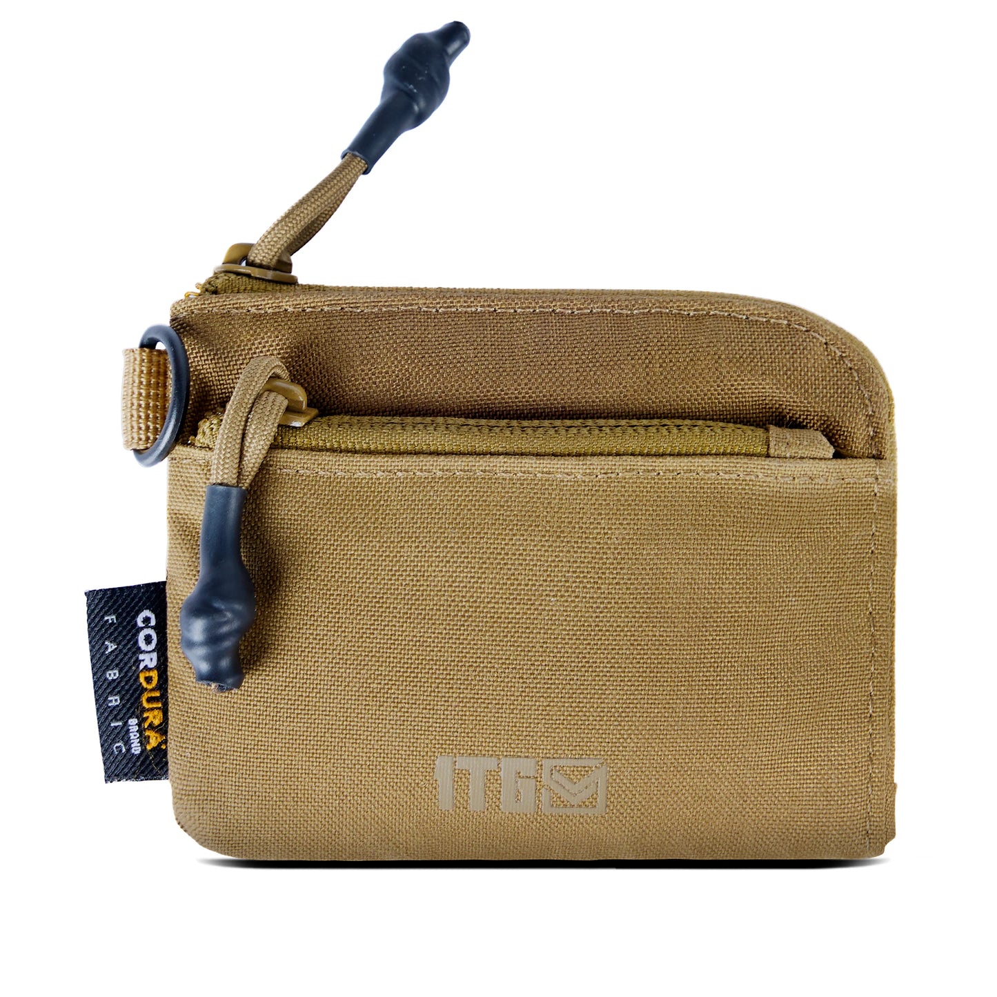 1TG TACTICAL Waterproof EDC Pouch Portable Key Change Purse Wallet Travel Kit Coin Mini Purse & Card Slots And Zippers Pouch