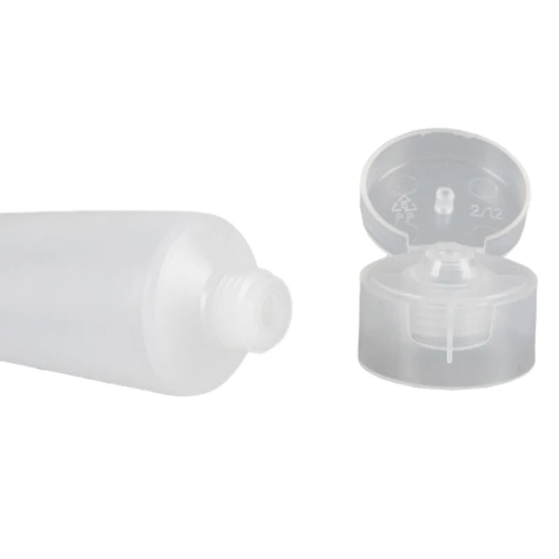 Empty Portable Tubes Squeeze Cosmetic Containers Cream Plastic Bottles