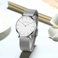 Hannah Martin Women Watch Top Brand Japan Quartz Movement 36mm Rose Gold Waterproof Fashionable Nordic Minimalist Ladies Watches