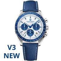 PAGANI DESIGN 2024 New V5 PD1701 Men's Watches Luxury Quartz Watch Men Sport Speed Chronograph AR Sapphire glass 100M Waterproof
