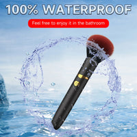 2 In 1 Electric Foundation Brush 7 Vibration Makeup Brush Multi-Function Soft Fluffy Portable Rechargeable Detail Makeup Tools