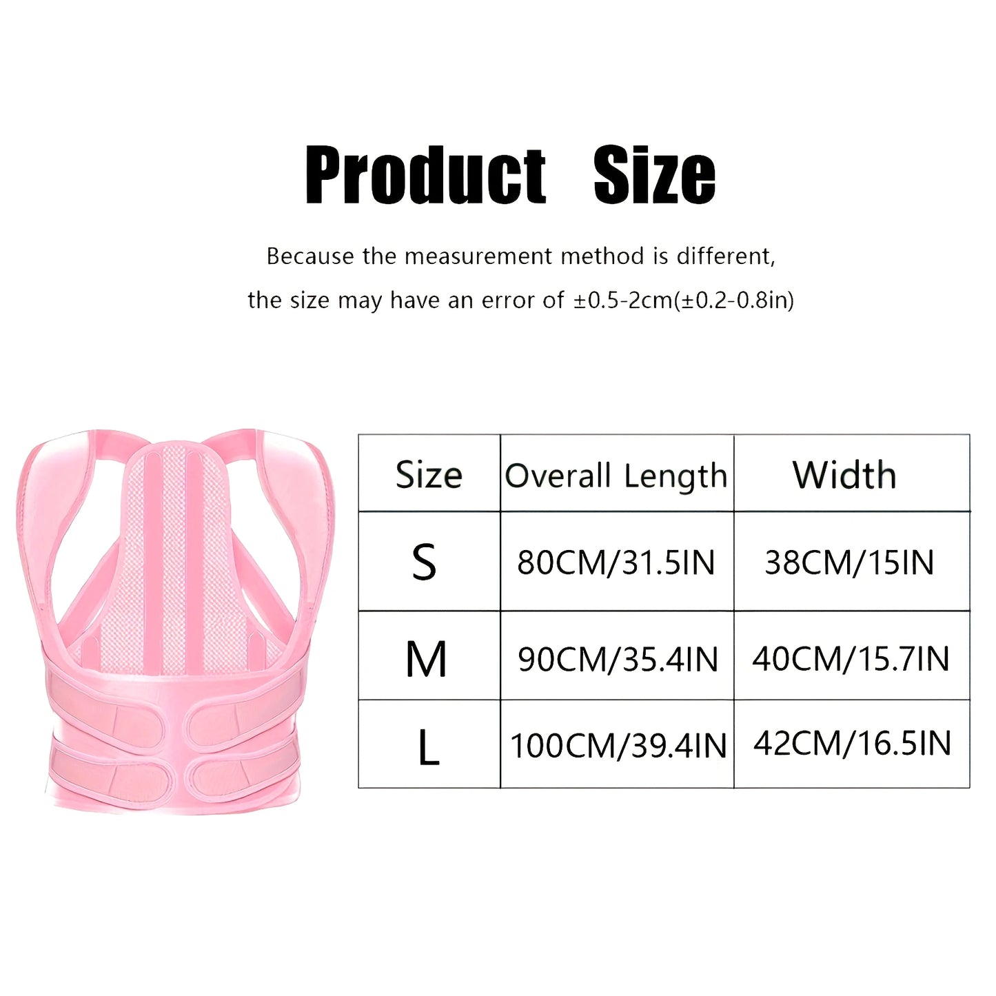 Back Brace Posture Corrector For Unisex Shoulder Straightener Adjustable Full Back Support Upper Hunchback Spine Corrector