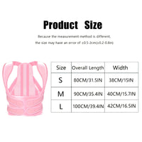 Back Brace Posture Corrector For Unisex Shoulder Straightener Adjustable Full Back Support Upper Hunchback Spine Corrector